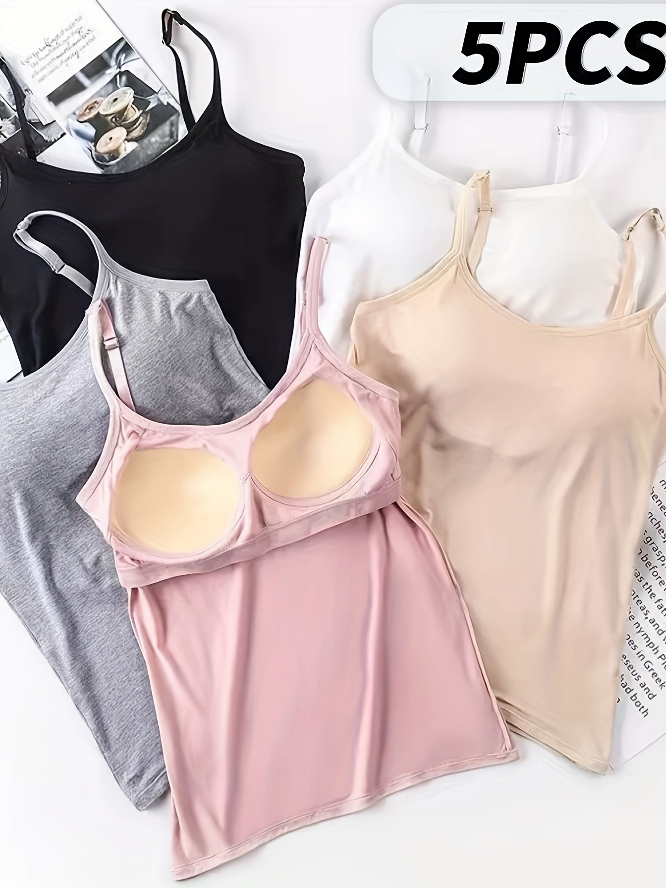 padded camisole sold on Temu United States