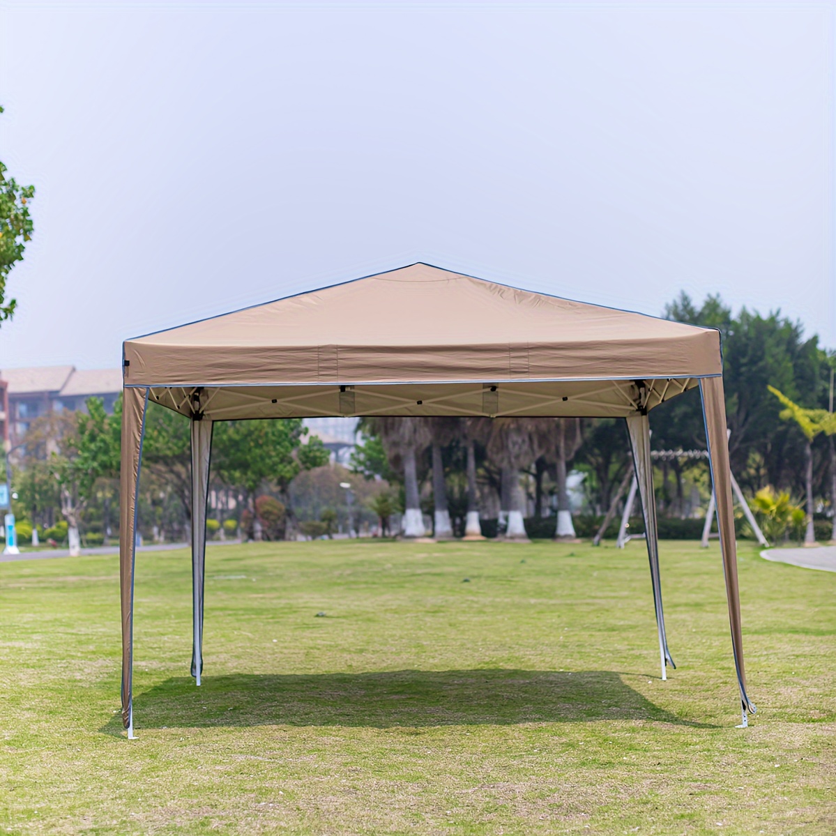 

Portable Outdoor Canopy Tent: Instant Shelter For Outdoor Activities, Uv Protection, Waterproof Top, Suitable For Ages 14+, , Polyester Fabric