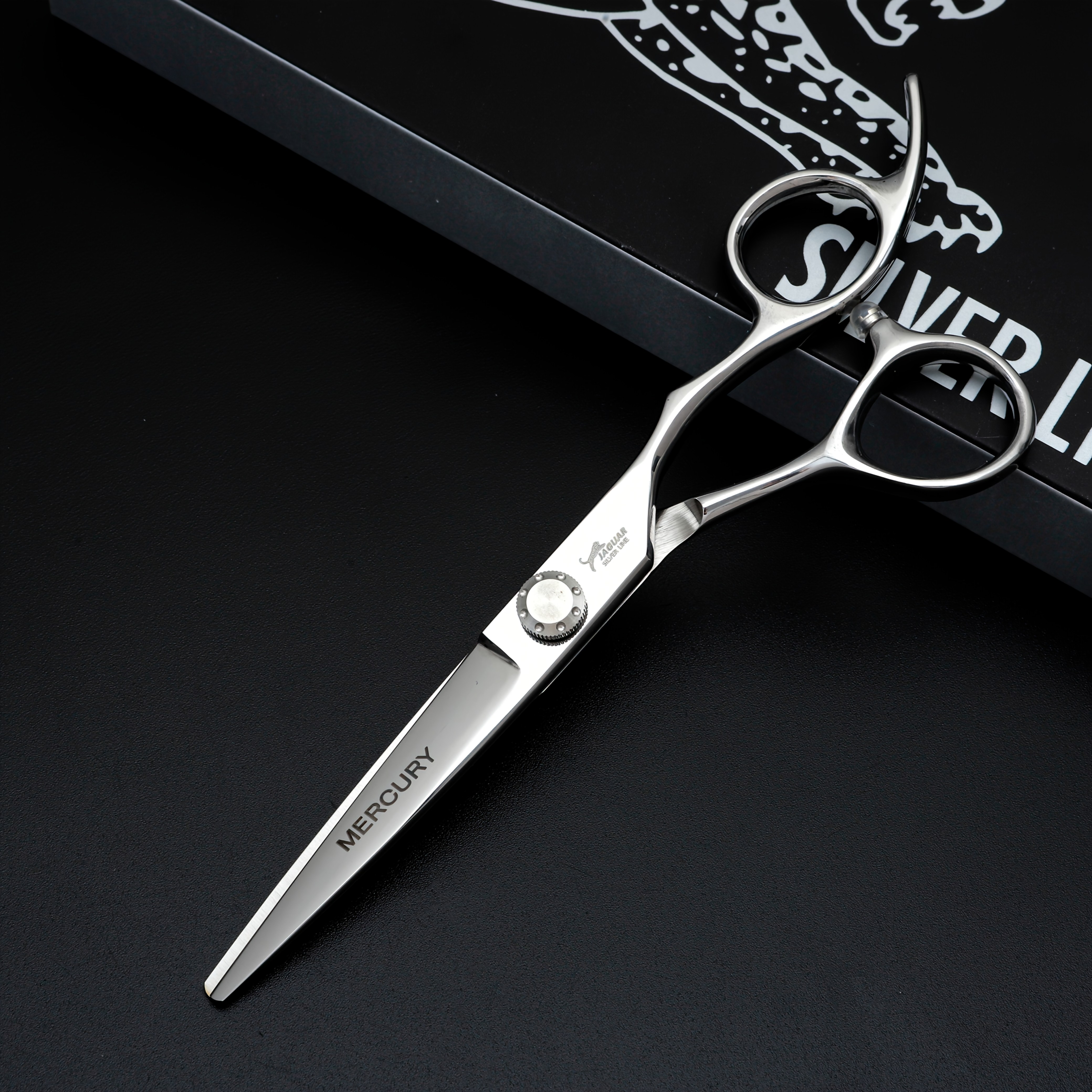 Image of A Professional Hairline Trimming Scissor – 440c Japanese Stainless Steel, Hand- And Cnc Precision-cut Suitable For Curly/wavy Hair