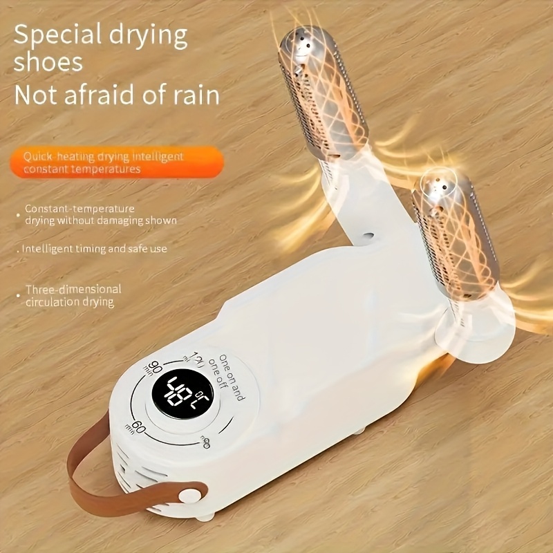 exclusive Antosun Footwear Dryer Odor Eliminator for Shoes, Equipped with Timer, Glove Dryer for Boxing, Collapsible, Suitable for Ski Boots, Socks, And Sneakers, Color: White, Without Battery 20 Antosun Footwear Dryer, Odor Eliminator for Shoes, Equipped with Timer, Glove Dryer for Boxing, Collapsible, Suitable for Ski Boots, Socks, And Sneakers, Color: White, Without Battery