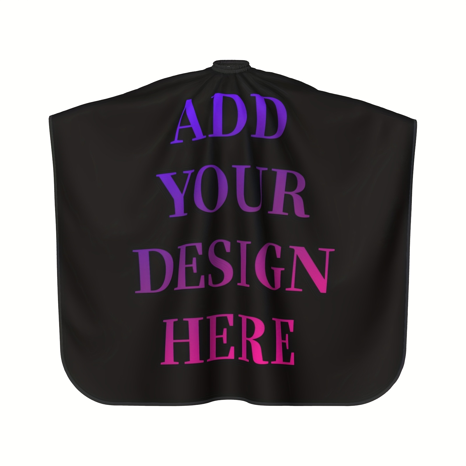TEMU Custom Barber Cape For Men Personalized Photo Logo Text Hair Cutting Cape Salon Haircut Kit Hairdressing Apron For Barbershop