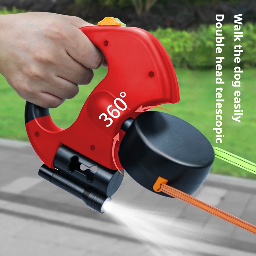 2-in-1 Retractable Dog Leash Image 5