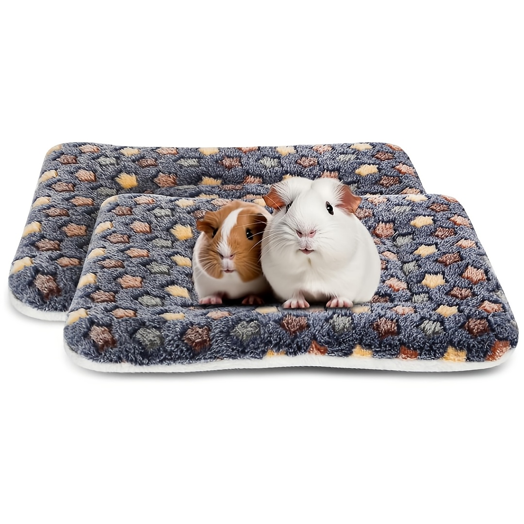 TEMU 2 Pack Guinea Pig Bed - 10 X 13 Inch Guinea Pig Pee Pads Bedding - Washable And Thickness Upgrade