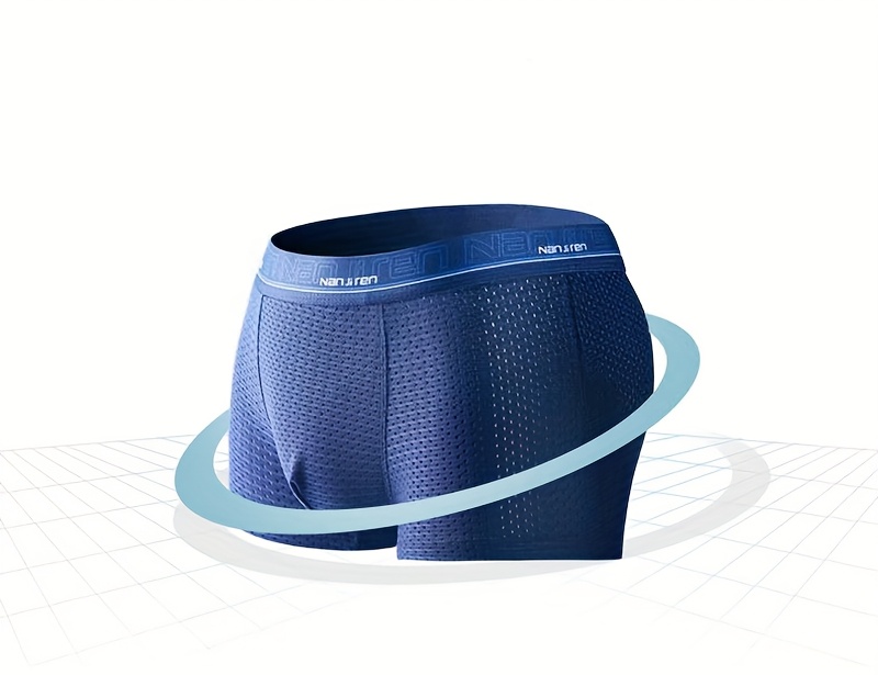 4pcs mens ice silky fiber fabric underwear ultra thin boxer briefs high quality breathable stretch boxer shorts for mens sports and leisure multiple styles for spring summer autumn and winter casual attire boxer trunks Product details 0