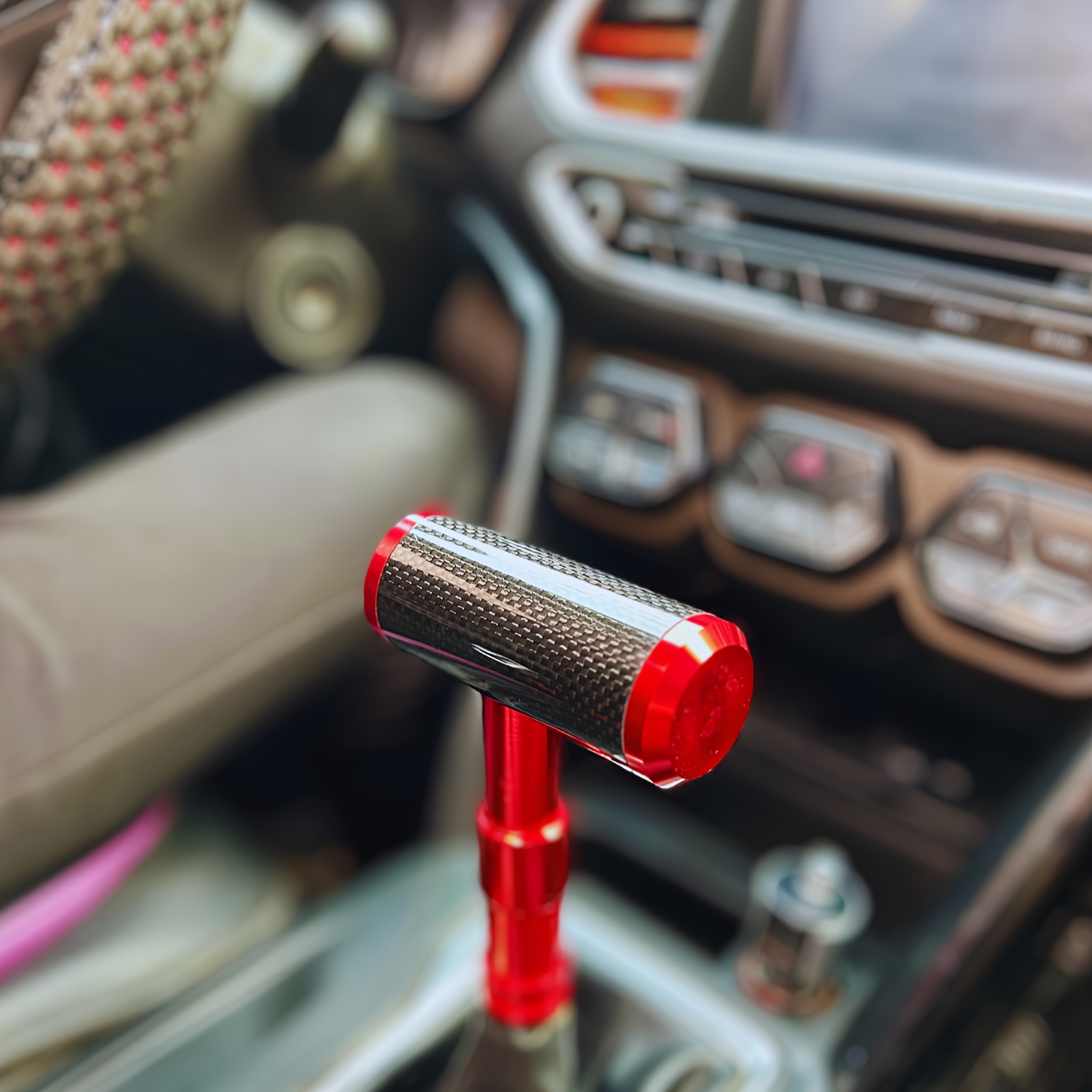 High-Quality Aircraft Shift Knob - Aluminum Alloy, Universal Fit