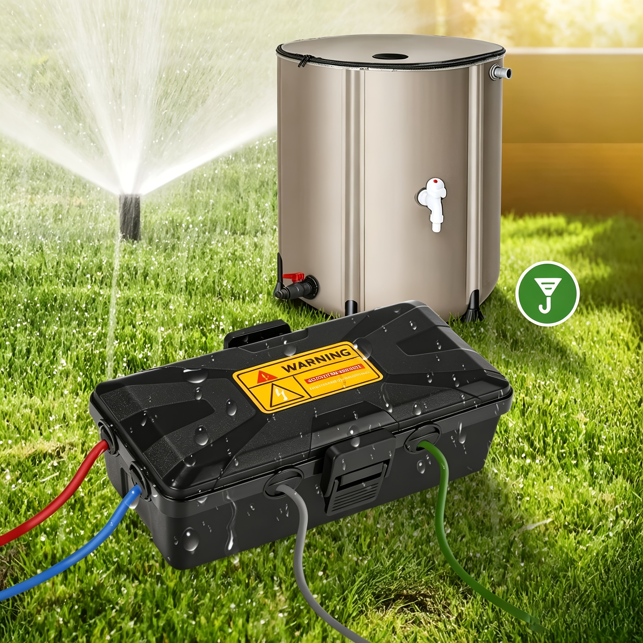 1pc Large Cable Box Outdoor, Ip54 Junction Box Outdoor, 26 X 15 X 9.4cm Box For Garden, Protection Of Extension Cables, Power Strips, Outdoor Plugs