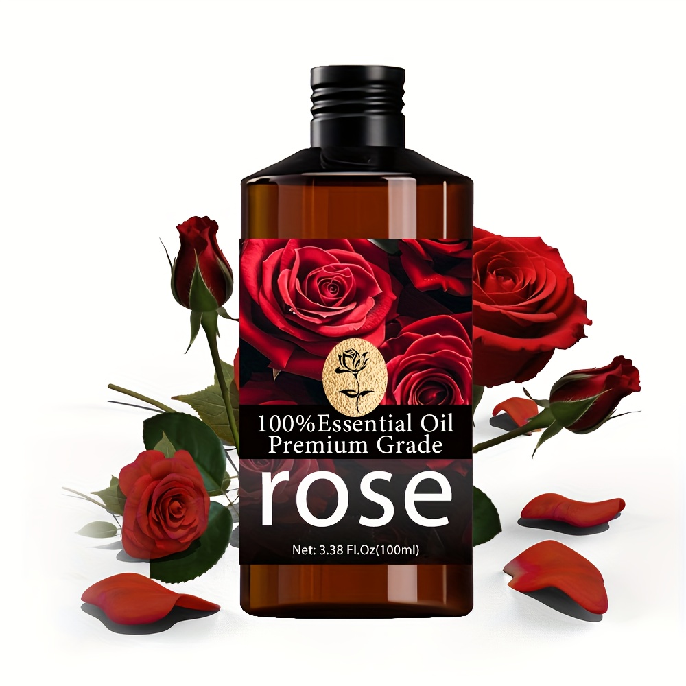 item picture rose essential oil extremely     essential oil moisturizing long lasting scent suitable for skin hair nail care bath unisex massage oil