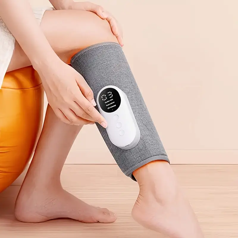 cordless leg massager with three featuring air compression and heat an ideal present for christmas mothers day or fathers day this electric device offers heated calf and massage with three settings designed for one leg Product details 0
