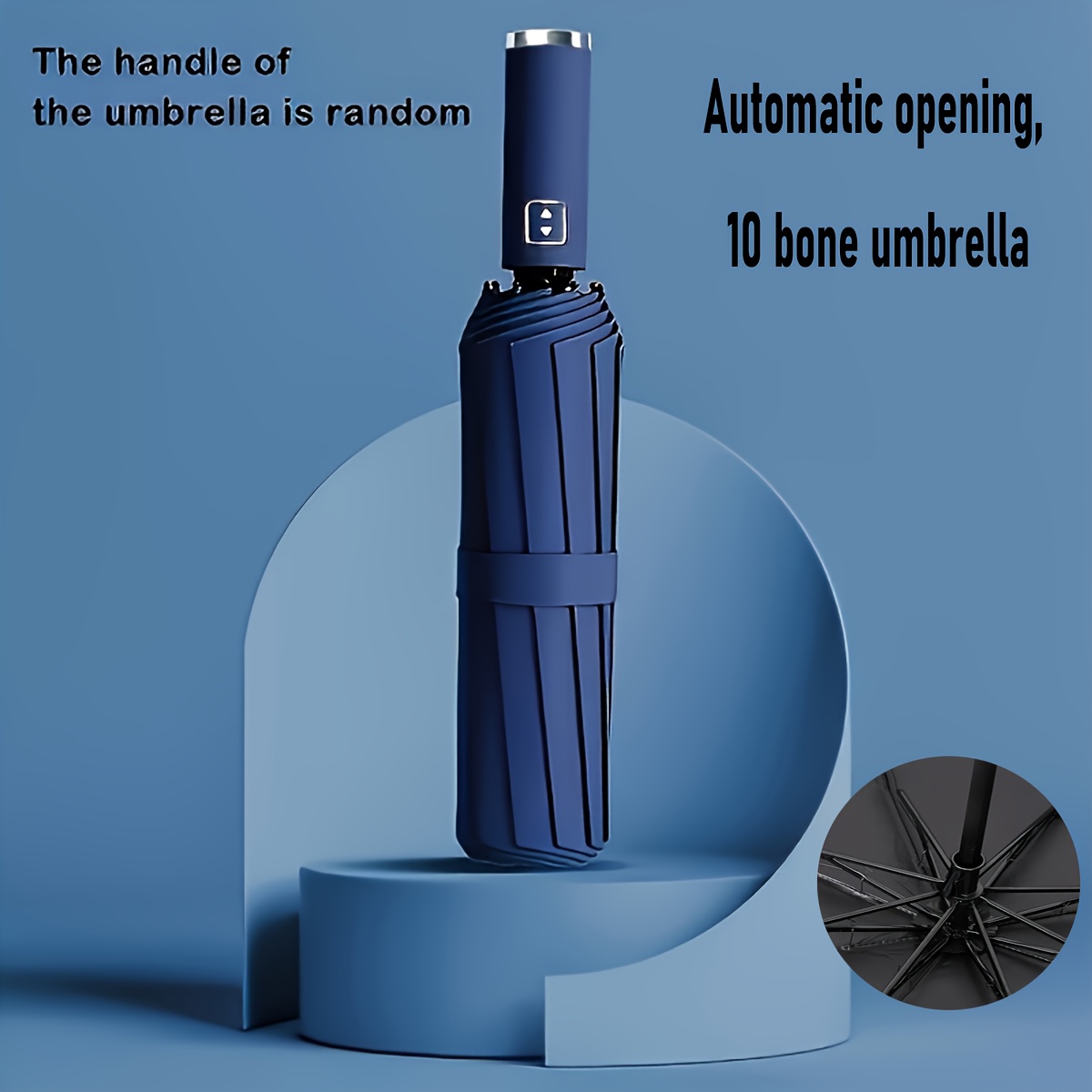 High-Quality 10-Rib Automatic Tri-Fold Design