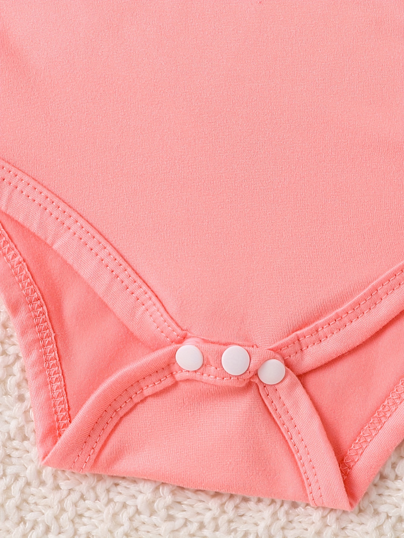 Lente/herfst baby meisjes romper met ronde hals en letterprint