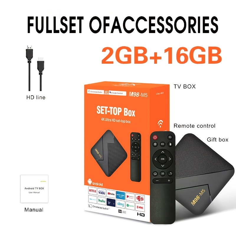 TEMU Streaming Player - 4k Streaming Device For Tv With Hdr10+, Vision & - Wireless & Wi-fi &