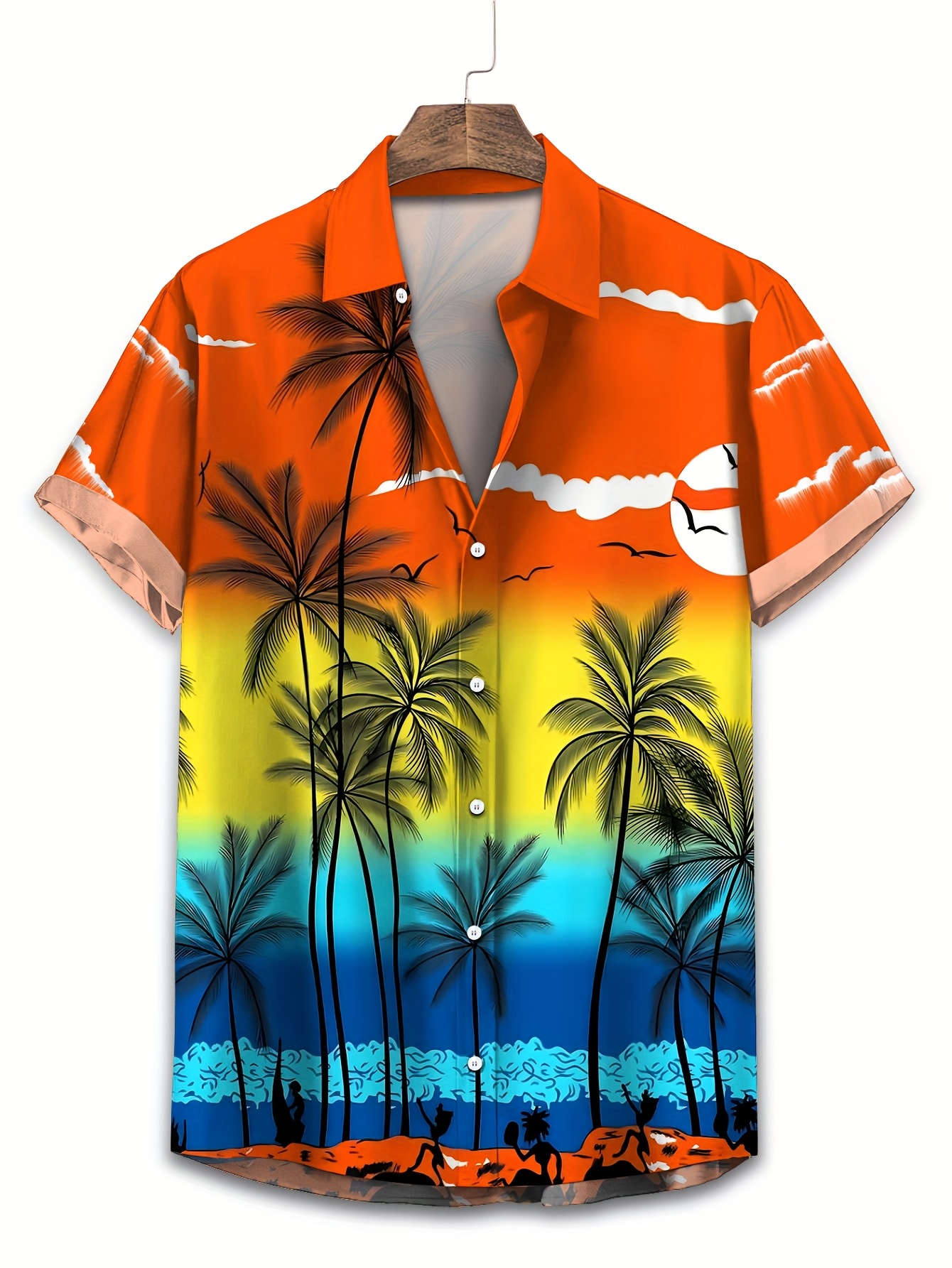 Camicie casual e maglie da uomo con bottoni in poliestere | Acquisti Online su