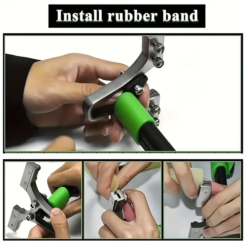 触发器弹弓 强力狩猎弹射器 精确发射器 不锈钢狩猎配件 商品详情 2