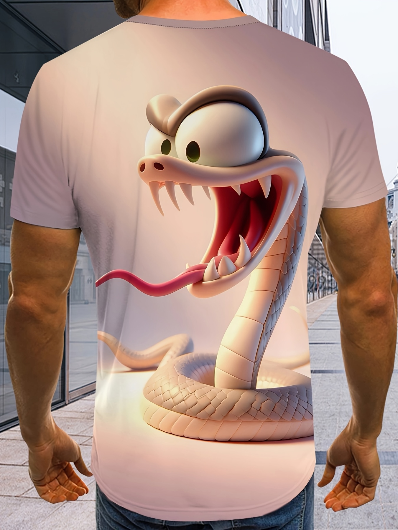 pink snake skin shirt