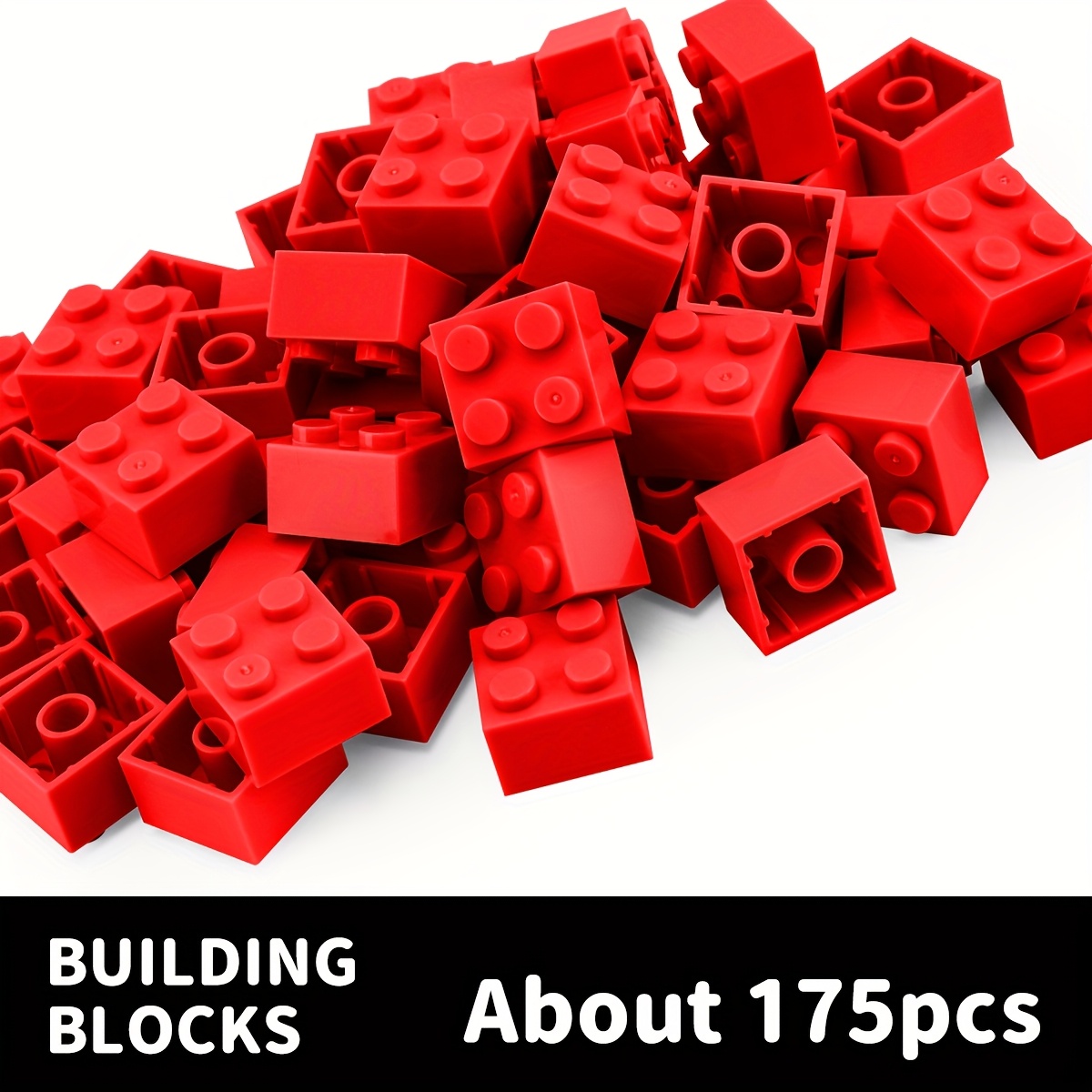 175pcs 2x2 Brick Building Blocks Set for Kids
