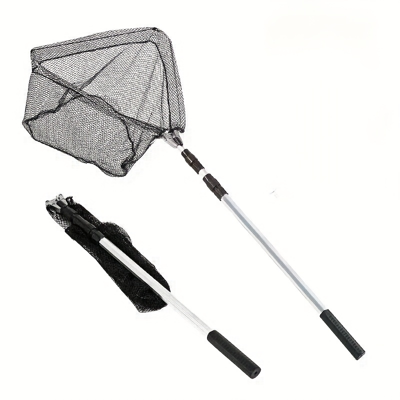 1pc Telescope Foldable , Lightweight Portable With Aluminum Alloy Long Handle, Fishing Tackle