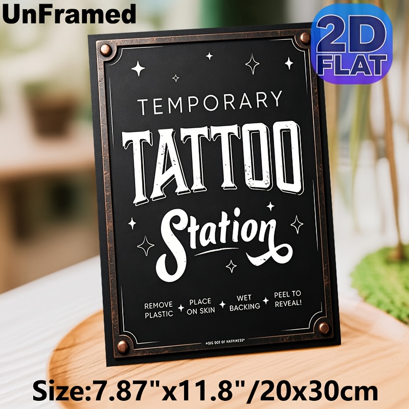 TEMU 2d Flat, 2d Flat Posters And Prints, 1pc Classic Paintings Canvas Prints Poster Unframed, Temporary Themed Painting Poster, Distressed Dark,
