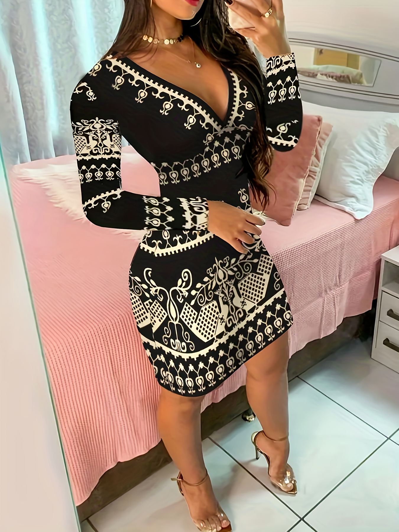ladies mini dresses sold on Temu United States