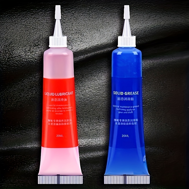 TEMU Seasir Protective Grease + Oil 2pcs For Fishing Reel Bearing Baitcasting Spinning Fishing Reel Maintenance Oil Fishing Tool Fishing Equipment