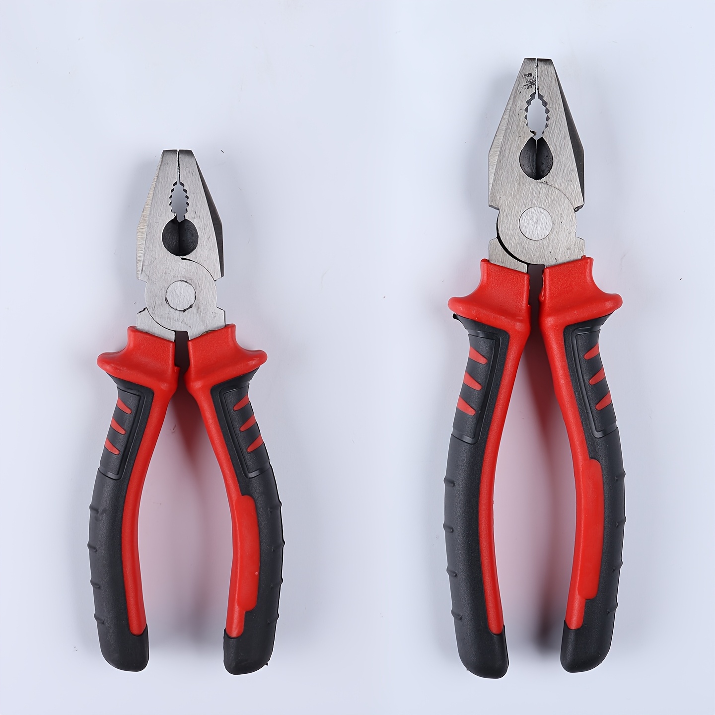 TEMU Complete Cutting Partner Set - Small & Large Combination Pliers | For Fine Work & Heavy Duty Metal Cutting | All-purpose Tool Kit