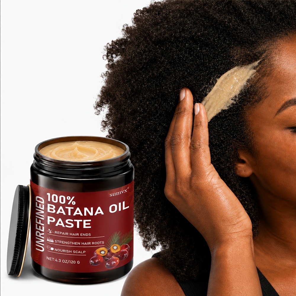 100% Battana Hair Oil for Strengthening & Moisturizing