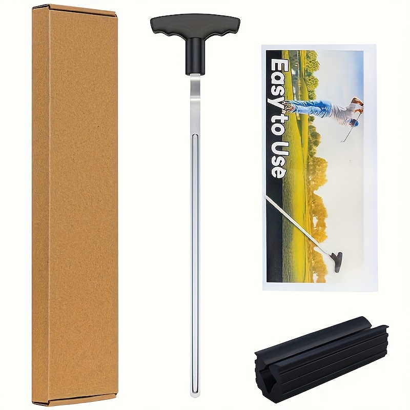 TEMU Herramienta de extracción de agarre de golf con mango en T, herramienta de extracción de agarre antideslizante, abrazadera de agarre de goma,