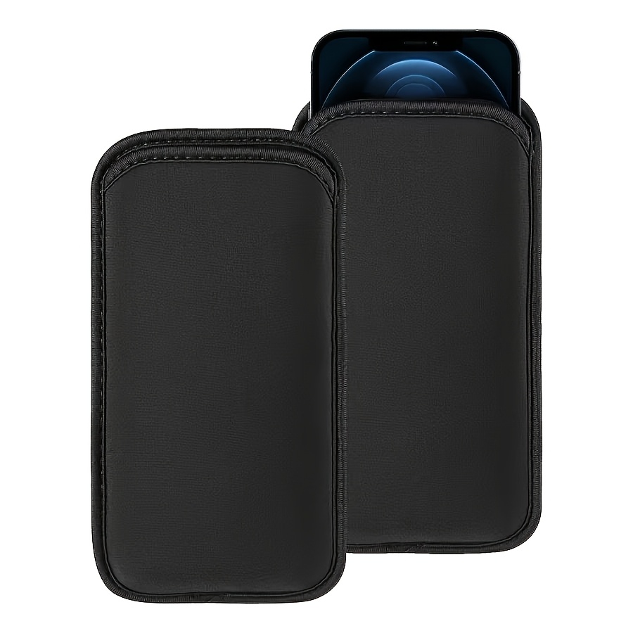 TEMU 2pcs Universal Phone Pouch For 4.7-6.9 Inch, Shockproof Dustproof Scratchproof Phone Bag, Portable Travel Cell Phone Case, Essential For Outdoor