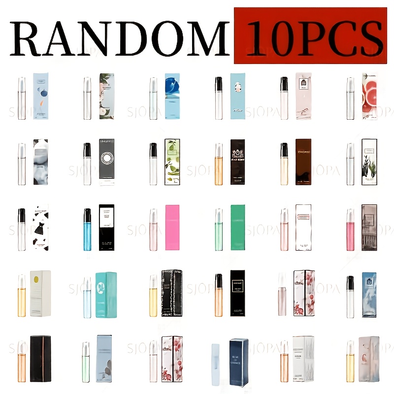TEMU Women's Perfume Random Scent Series-long-lasting Fragrance, 3-5% High Concentration Mini Perfume Bottle, Small And Portable, Suitable For Daily