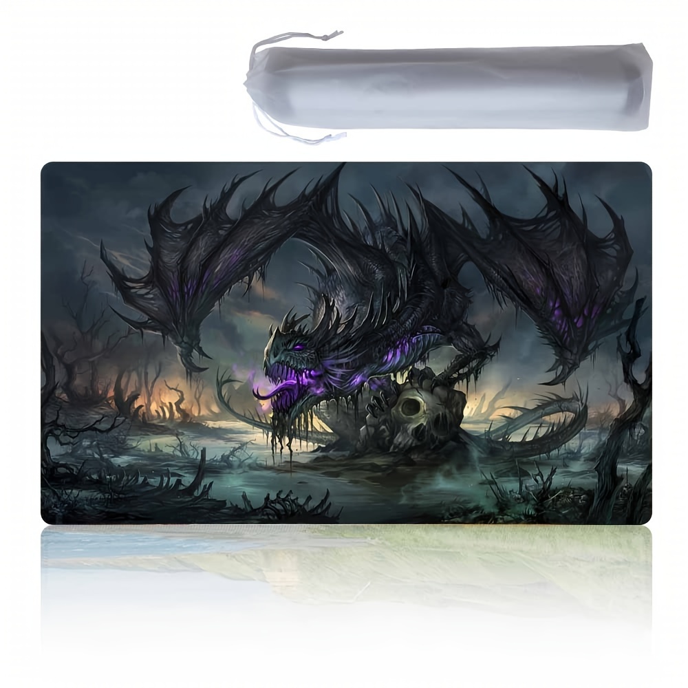 

Mtg Playmat: 60x35cm Gaming Mat With Rubber Backing And Free Bag - Perfect For Magic: And Other