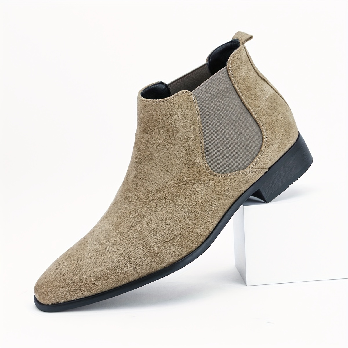 Grey casual sales boots mens