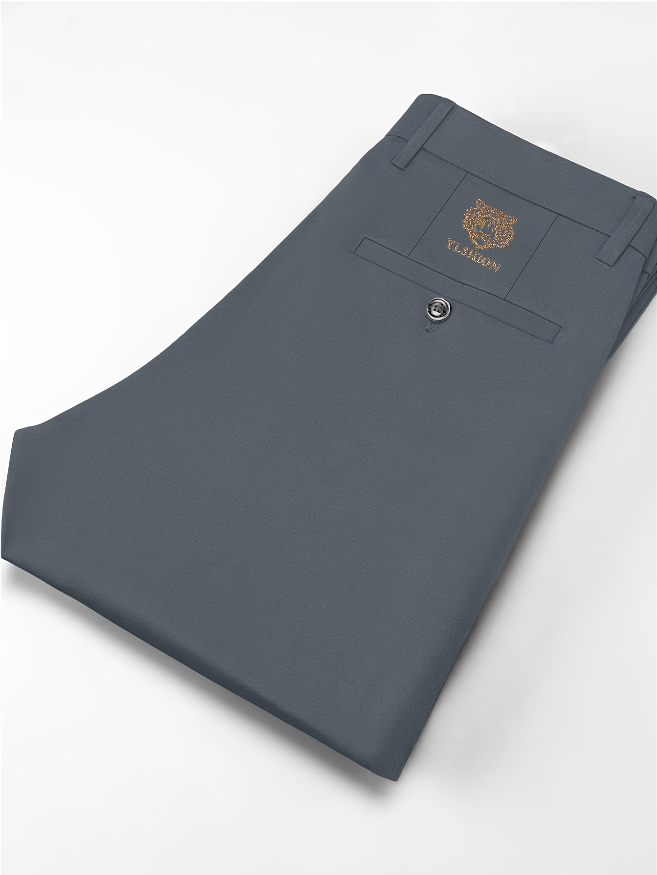 4 Pairs of Men's Lightweight Business Trousers, Made of Fashionable and Comfortable Fabric, Suitable for All Seasons and Formal Occasions