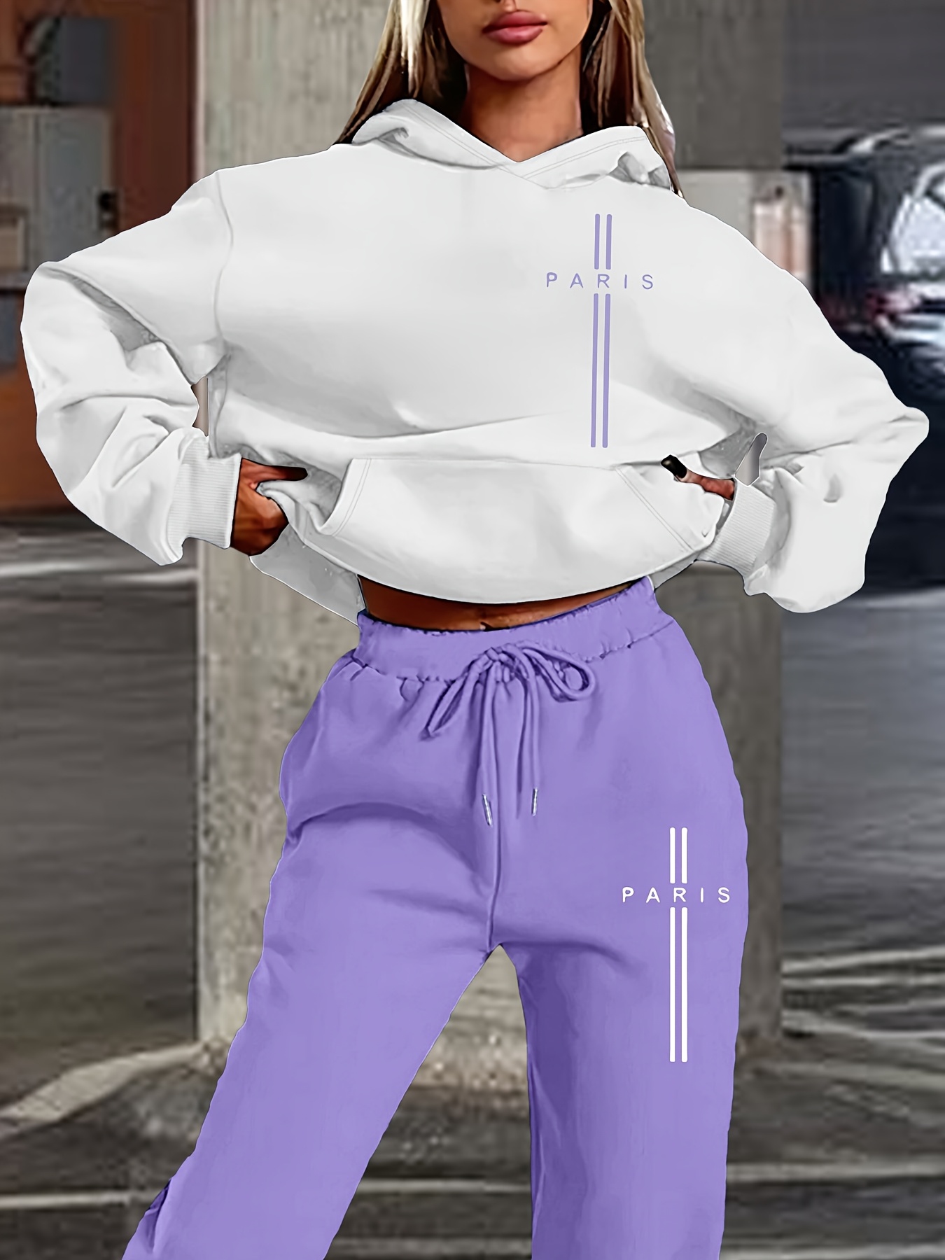 conjunto deportivo moda mujer otoño invierno Temu Ecuador