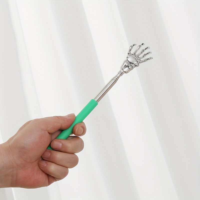 2pcs black retractable   scratcher with 59 beads 65 beads triple row massager gua sha board stick massage tool for muscle relaxation and   circulation   for back neck shoulder and legs muscle massager ergonomic massager durable plastic Product details 2