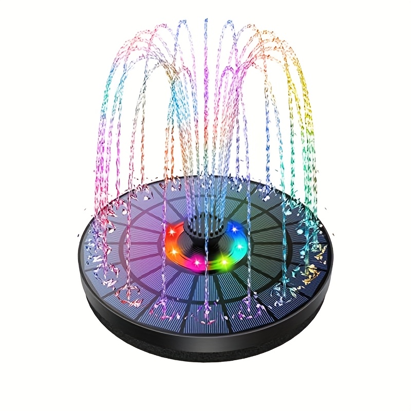 Temu – TEMU Pool Fountain For Inground Swimming Pool Adjustable Pool Fountains For Above Ground Pools Waterfall Fountain Kit Water Fun Sprinklers Fits Most