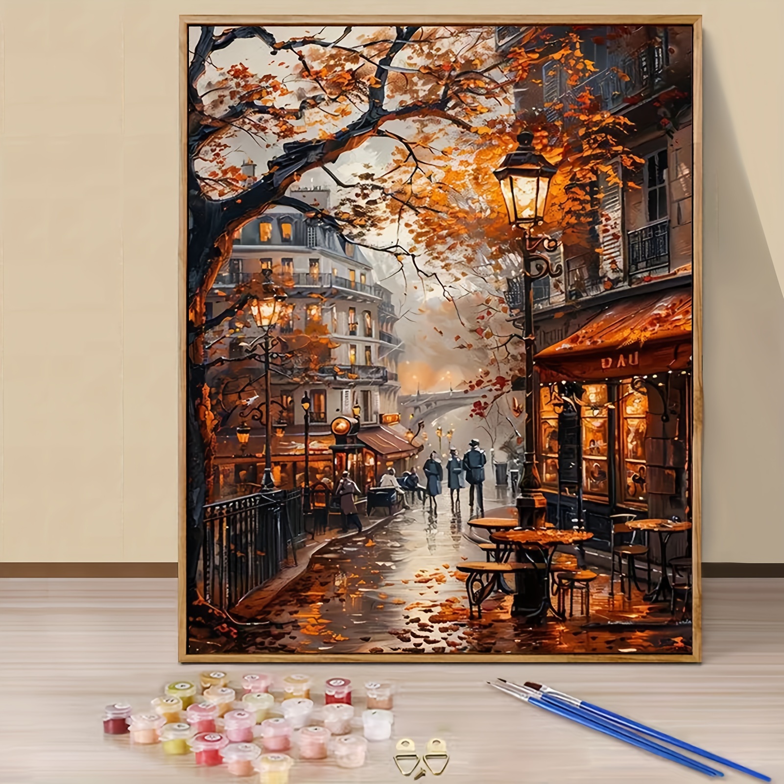 海 paint by numbers 風景 数字油絵 ペイントバイナンバー 大人