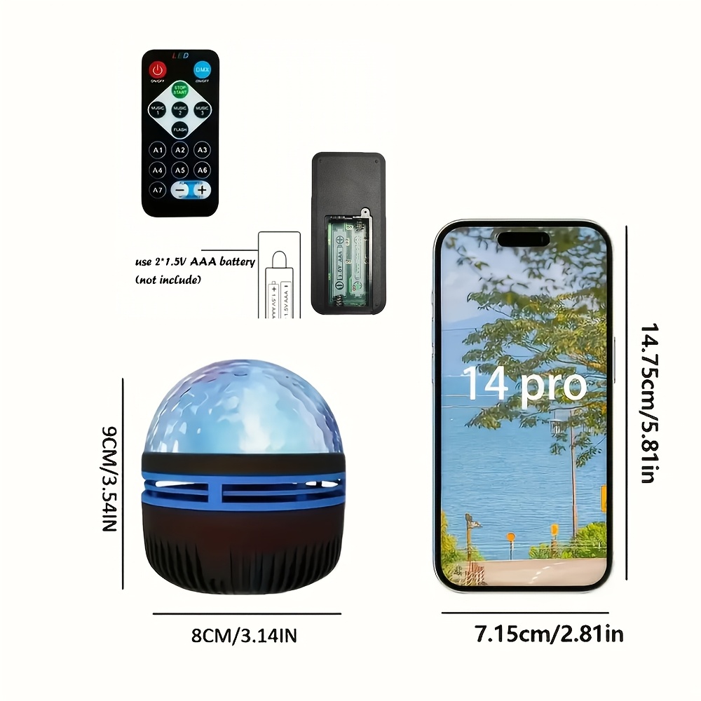Northern Galaxy Light Aurora Projector with Remote Control