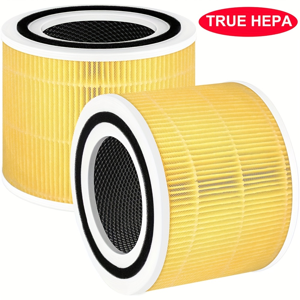 Core 300 True HEPA Replacement Filters For LEVOIT Core 300 And Core 300S  Vortex Air Air Purifier Core 300-RF Yellow 2Pcs - AliExpress