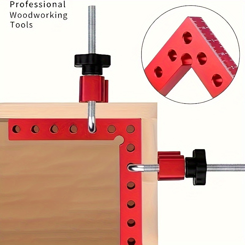 90 Degree Positioning Squares Right Angle Clamps 5.5 X 5.5(14 X 14Cm)  Aluminum