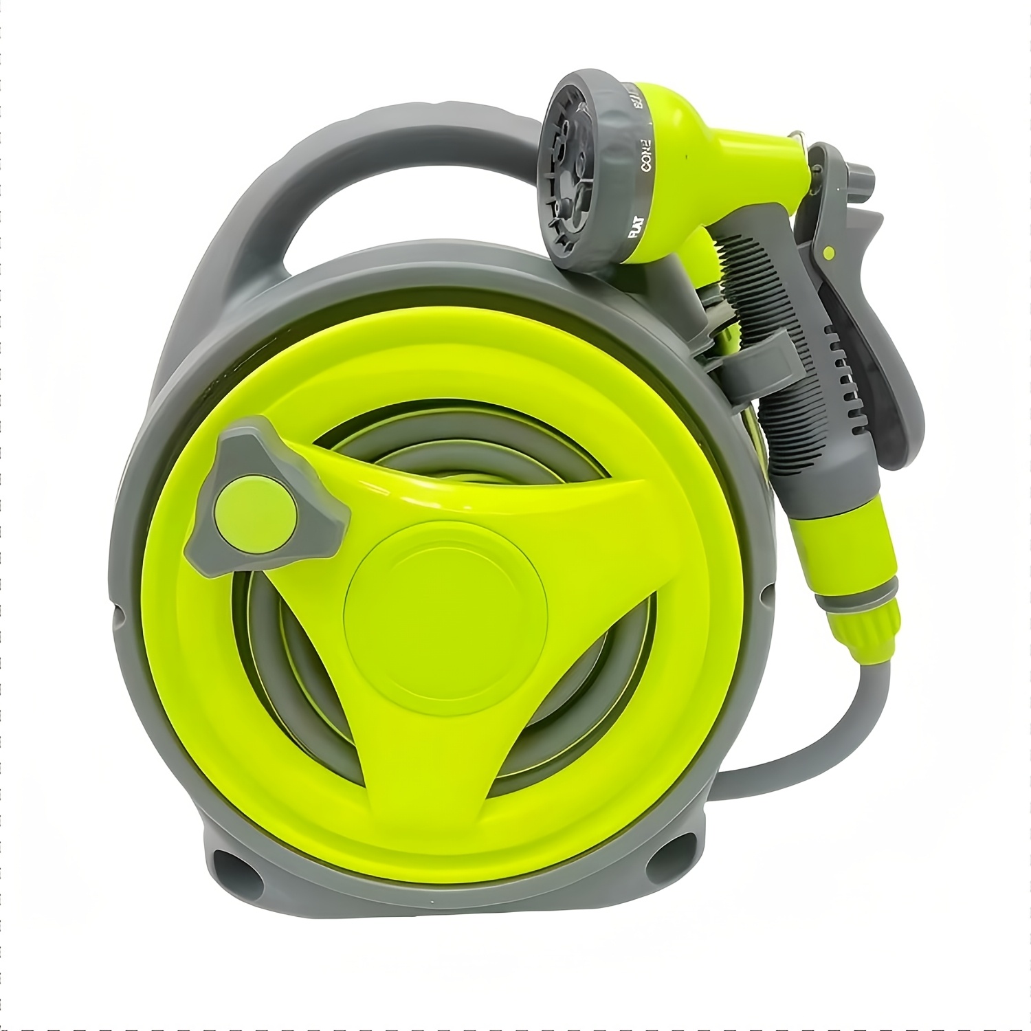 TEMU Tubo da giardinaggio, porta tubo da giardino , avvolgitubo con tubo da 12 - pressione, protettivo, per casa, giardino e irrigazione del prato