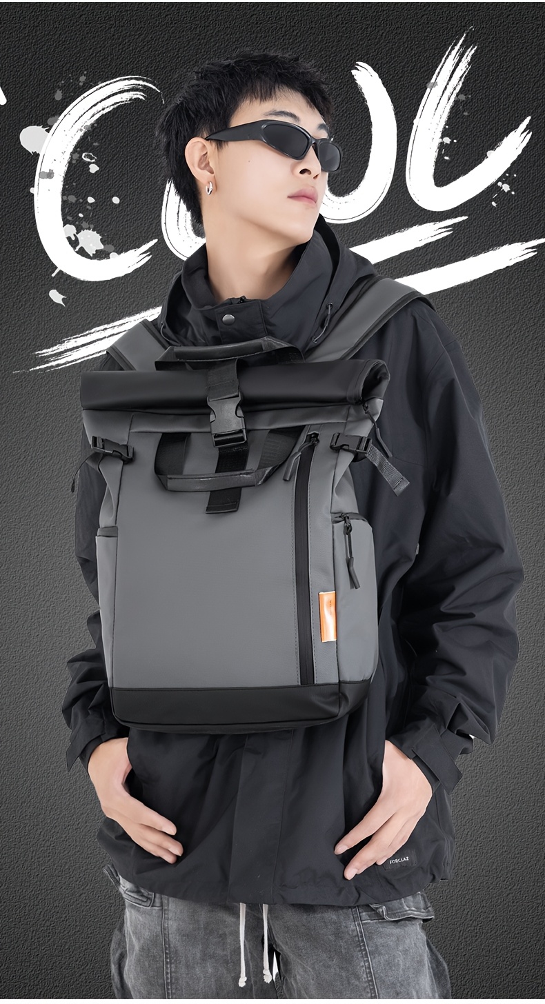 Men's and Women's Fashionable New Year's Gift Flip-Top Weight-Reducing and Stress-Relieving Backpack, New Trendy Valentine's Day Gift, Cut-Resistant Bag, Shoulder Backpack for Men and Women, Casual Backpack That Can Be Worn on the Back or Carried by