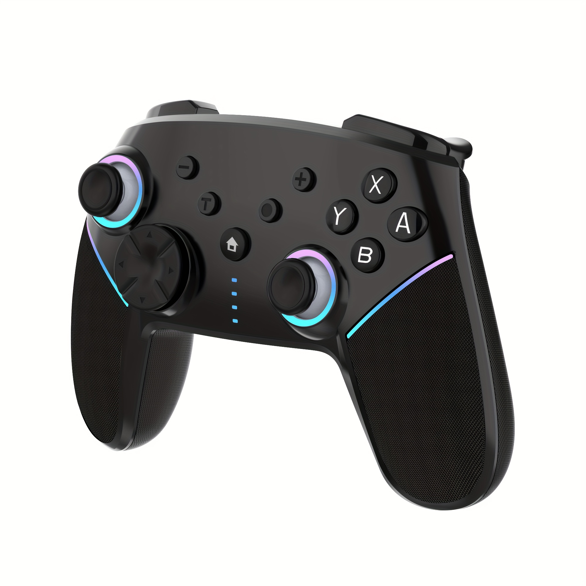 Contrôleur de Jeu Sans Fil À Six Axes Avec Fonction de Programmation de Macros À LED Pour Switch Incluant Une Fonction de Réveil