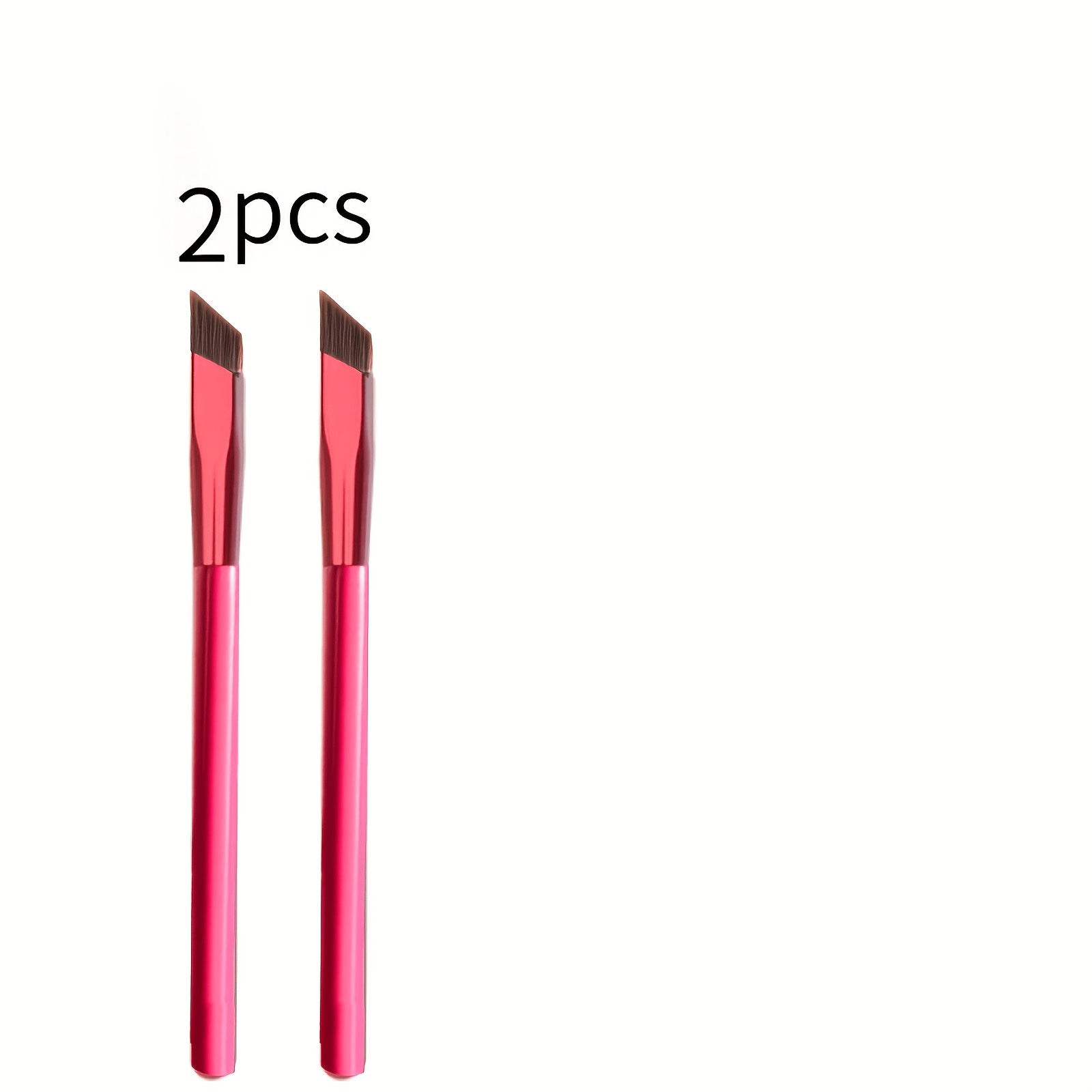 2pcs Wild Eyebrow Brush Square Multifunctional Stereoscopic Painting Hairline Eyebrow Paste Concealer Eyebrow Brush Brow Makeup Brushes Makeup Tool