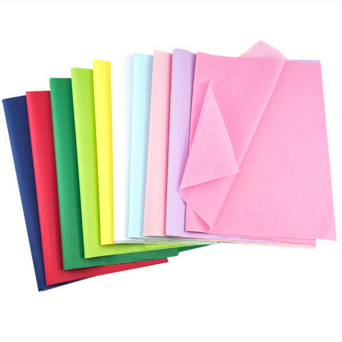 YOUNGSAY 450 Feuilles Papier de Soie, 29 x 20 cm Coloré