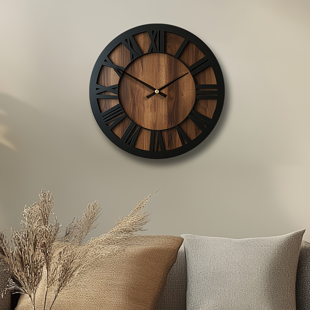 Modern Luxury Brass Wall Clock - Creative Shell Dial Decor 9 Modern Luxury Brass Wall Clock