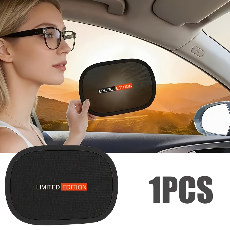 Image of 1pc Edition Car Windshield Side Window Sunshade - Electrostatically Adsorbed Dark Transparent Film, Heat Dissipation, And Remove The Sunshade, Suitable For All Cars