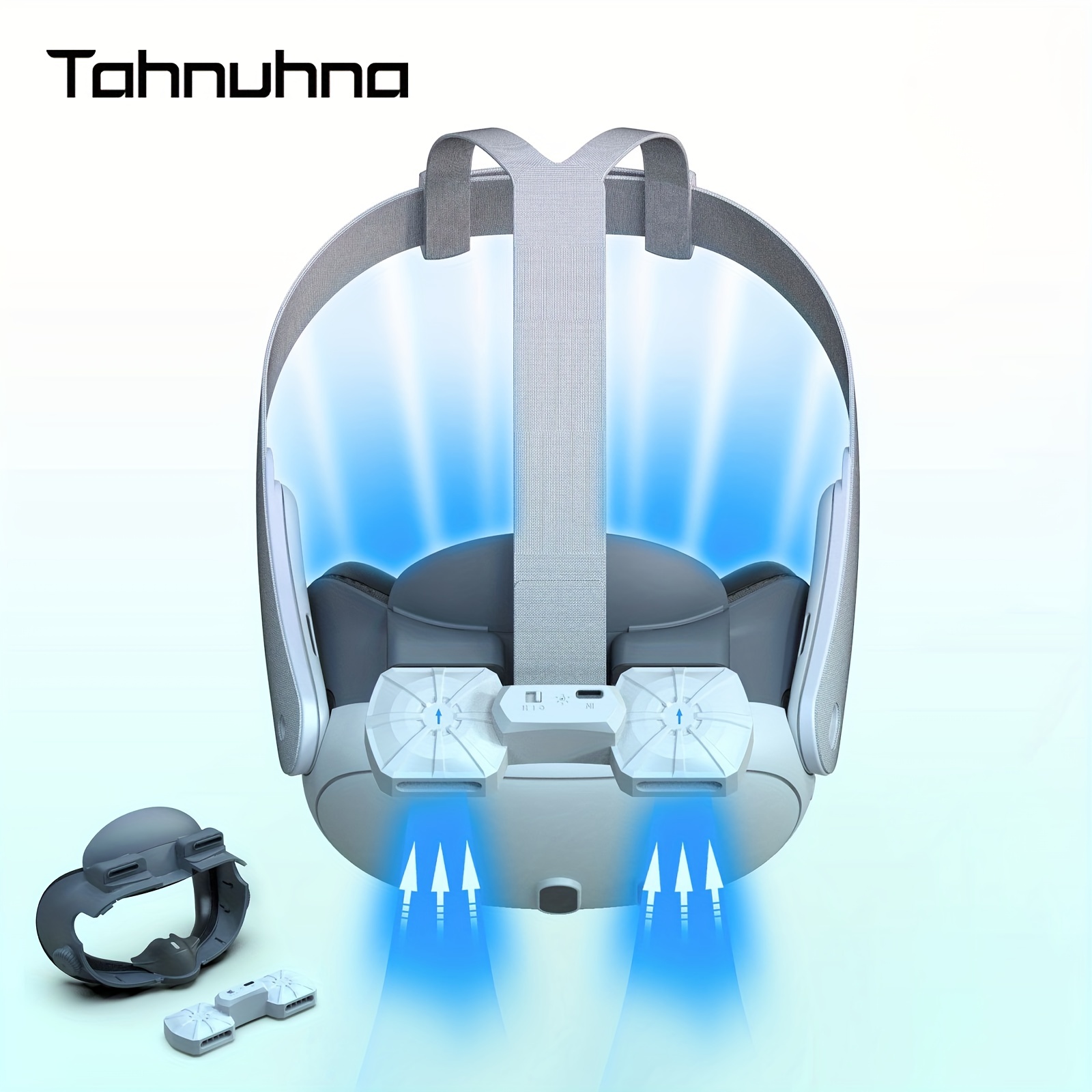 facial interface cooling fan accessories soft Temu