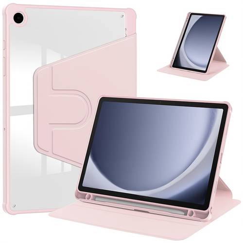 360 rotating case for samsung galaxy tab s9 s10 fe s10 lite s11 a9 a11 plus 11 8 9 2025 2023 with pencil holder 360 degree rotation protective auto wake sleep