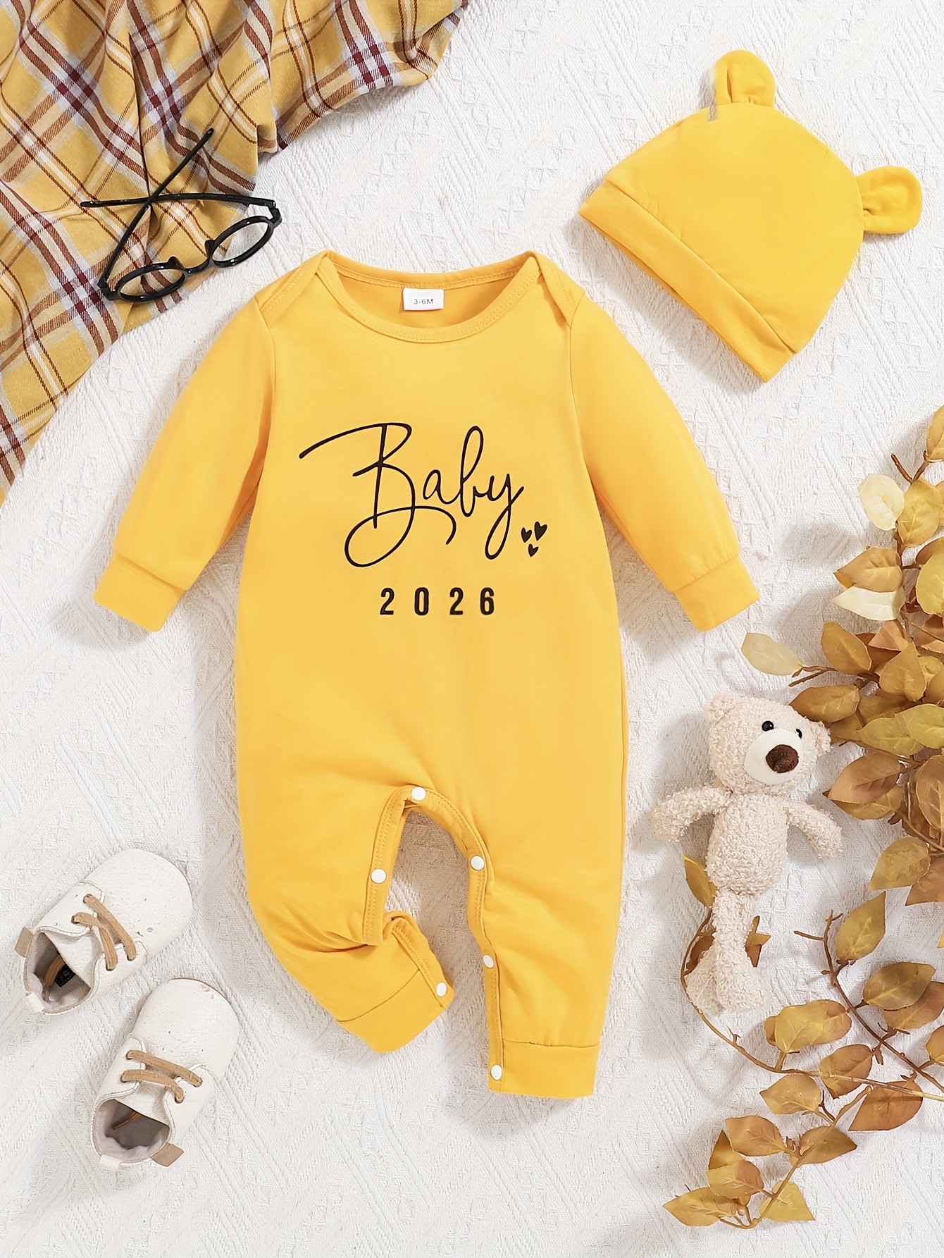 romper yellow newborn boy outfit