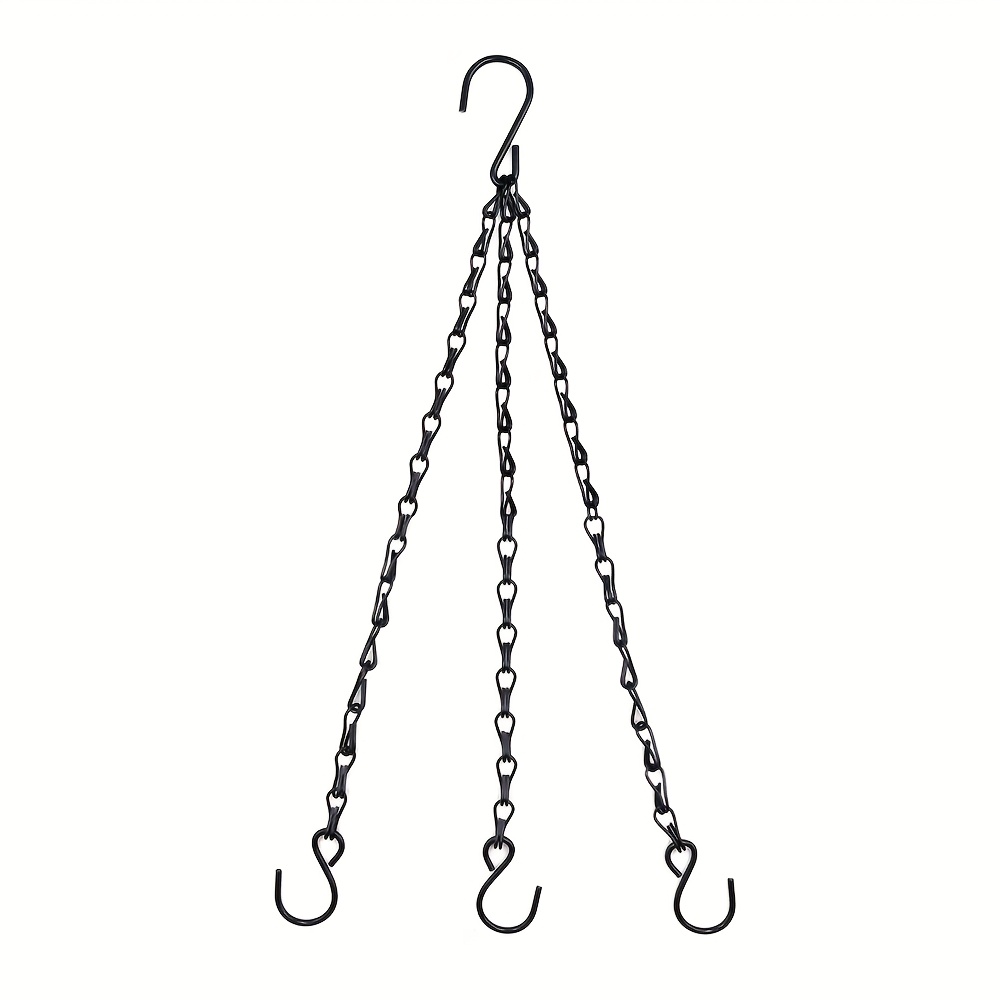 TEMU Cadena para colgante de 40 cm de de ratán ganchos, cuenco para plantas hidropónicas, cuenco de cultivo para plantas, decoración para el hogar y