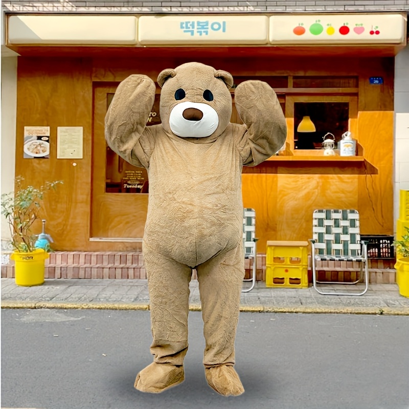 costume orso marrone peluche adulti Temu Italy